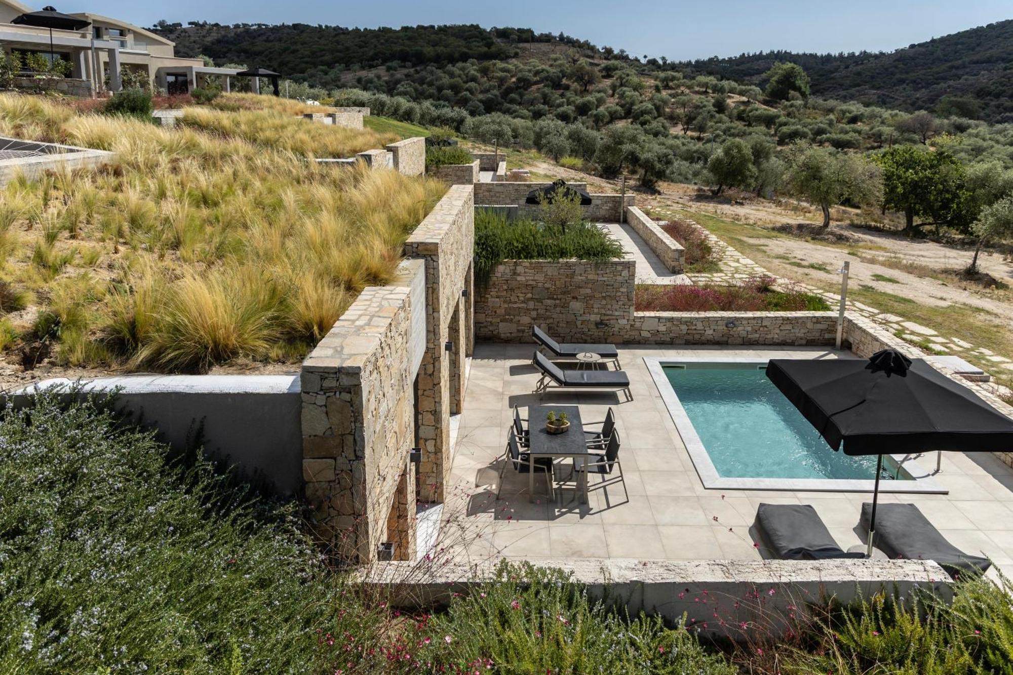 Fari Stone Villas Skála Marión Exteriér fotografie