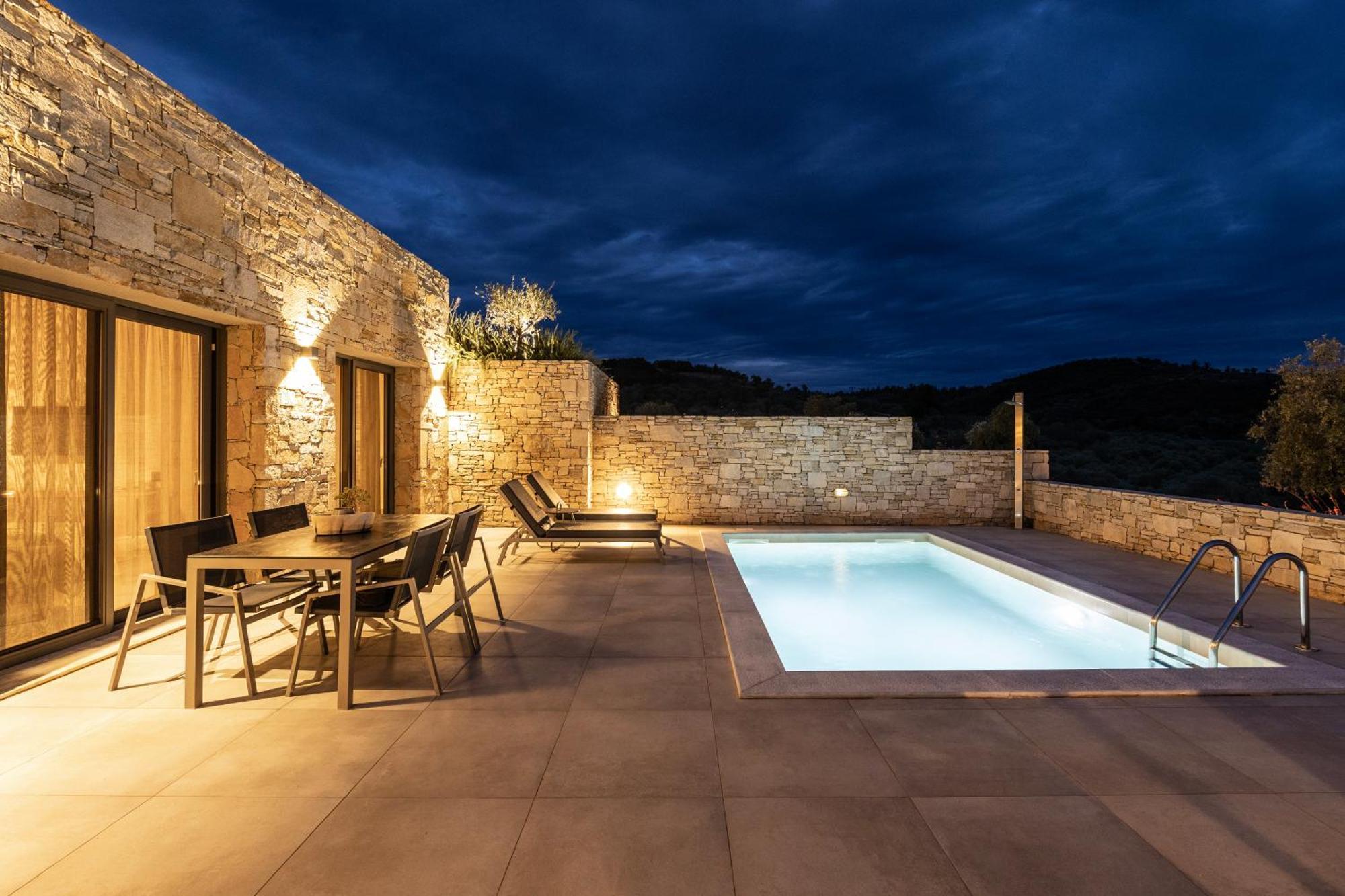 Fari Stone Villas Skála Marión Exteriér fotografie