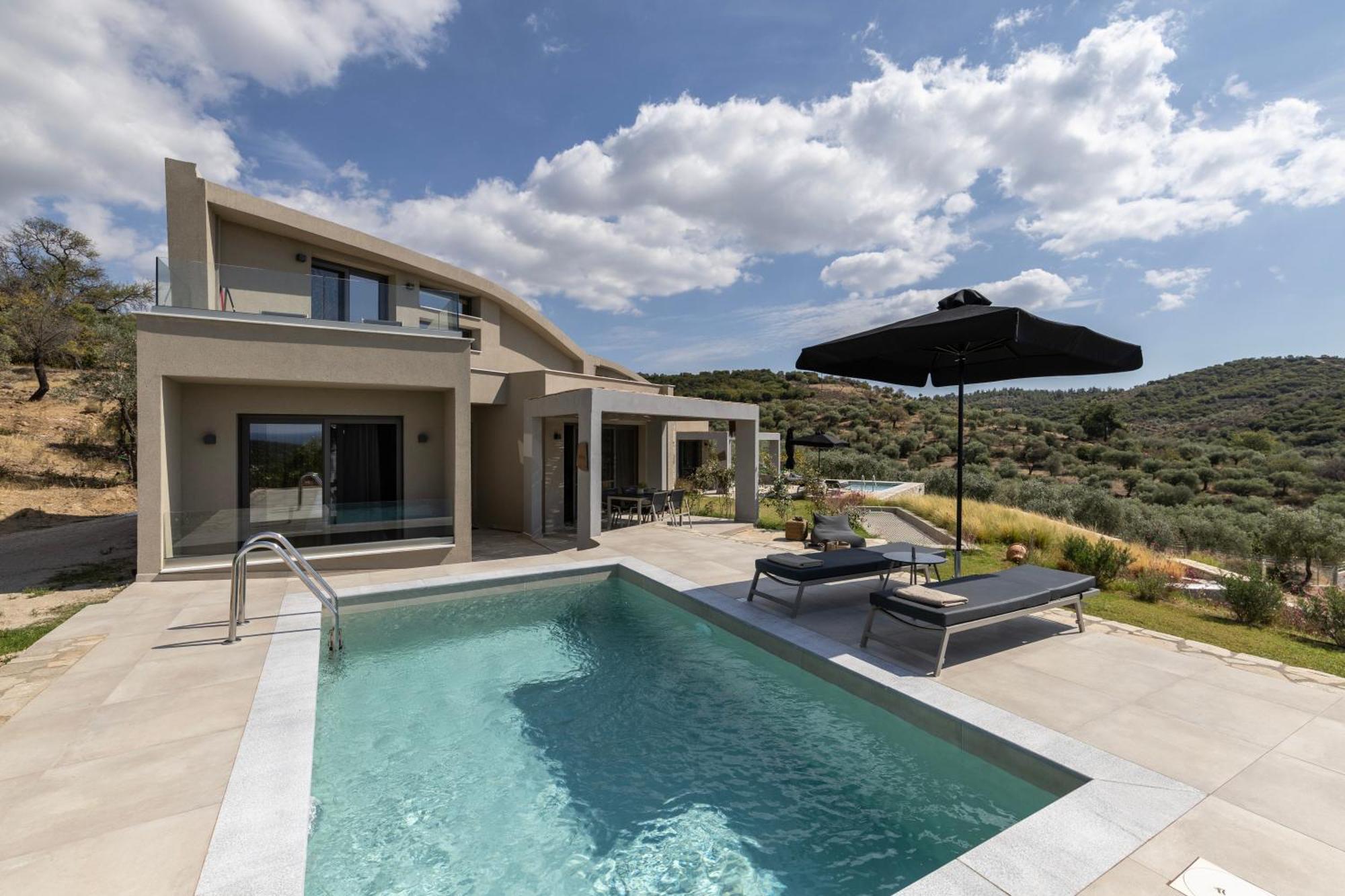Fari Stone Villas Skála Marión Exteriér fotografie
