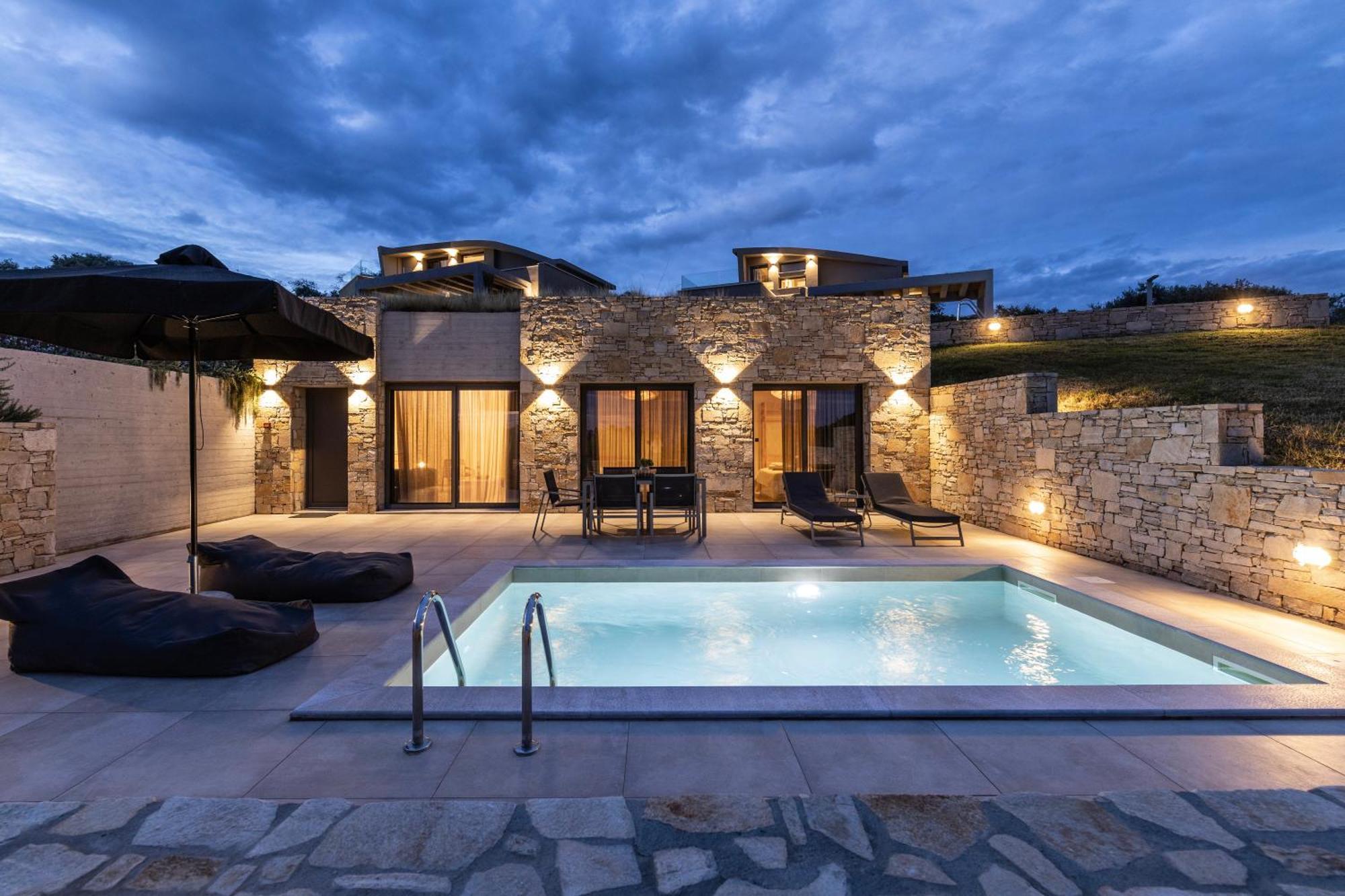 Fari Stone Villas Skála Marión Exteriér fotografie