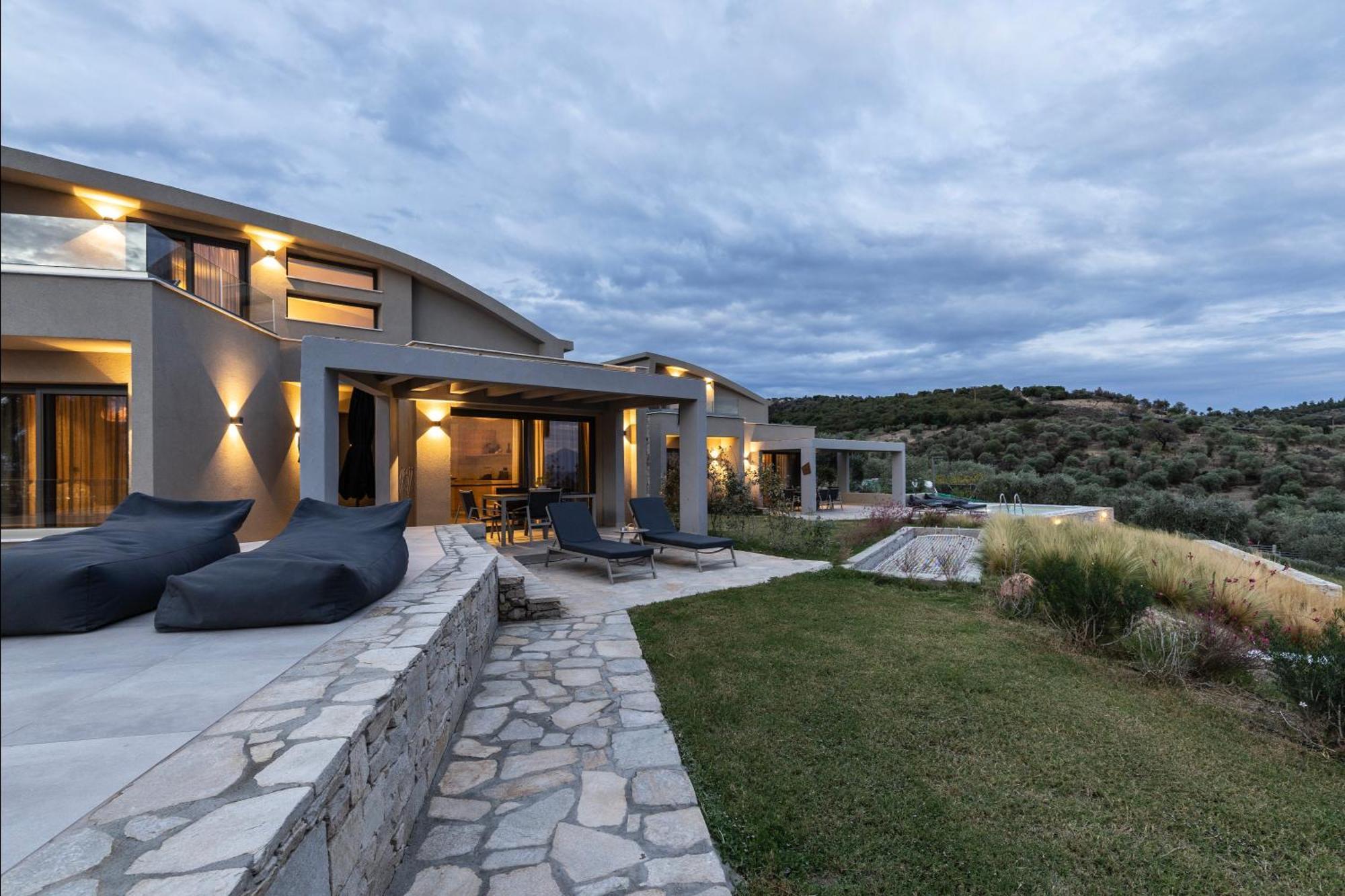 Fari Stone Villas Skála Marión Exteriér fotografie