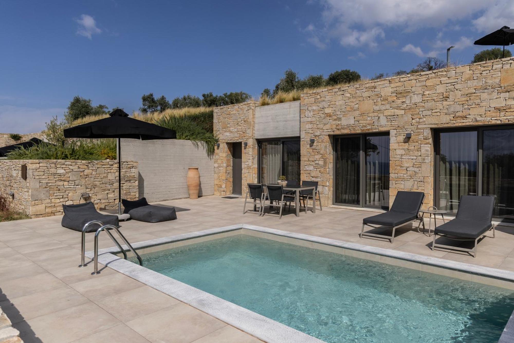 Fari Stone Villas Skála Marión Exteriér fotografie