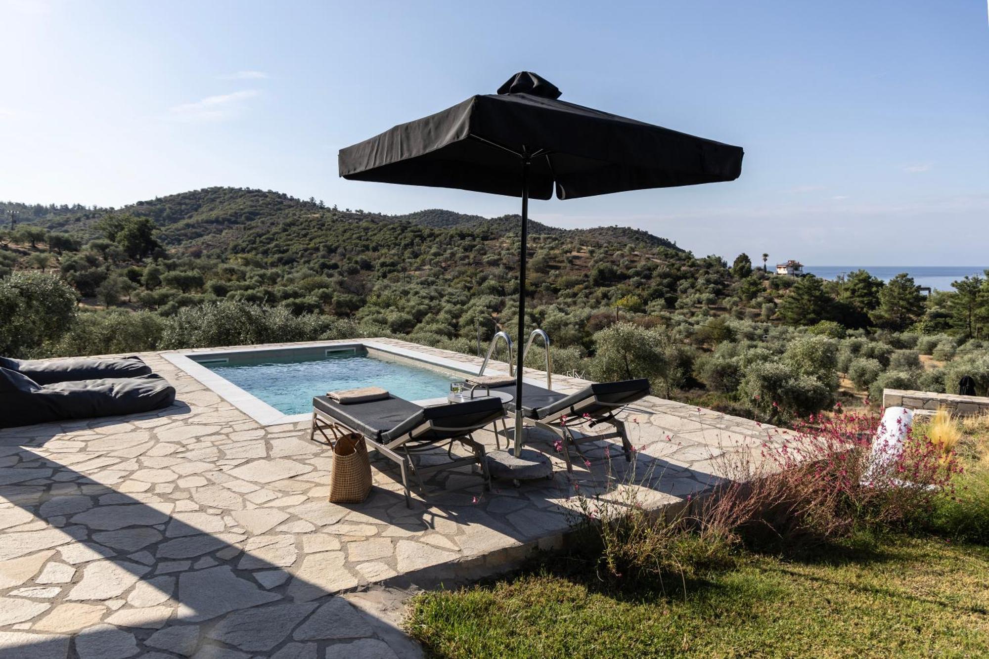 Fari Stone Villas Skála Marión Exteriér fotografie