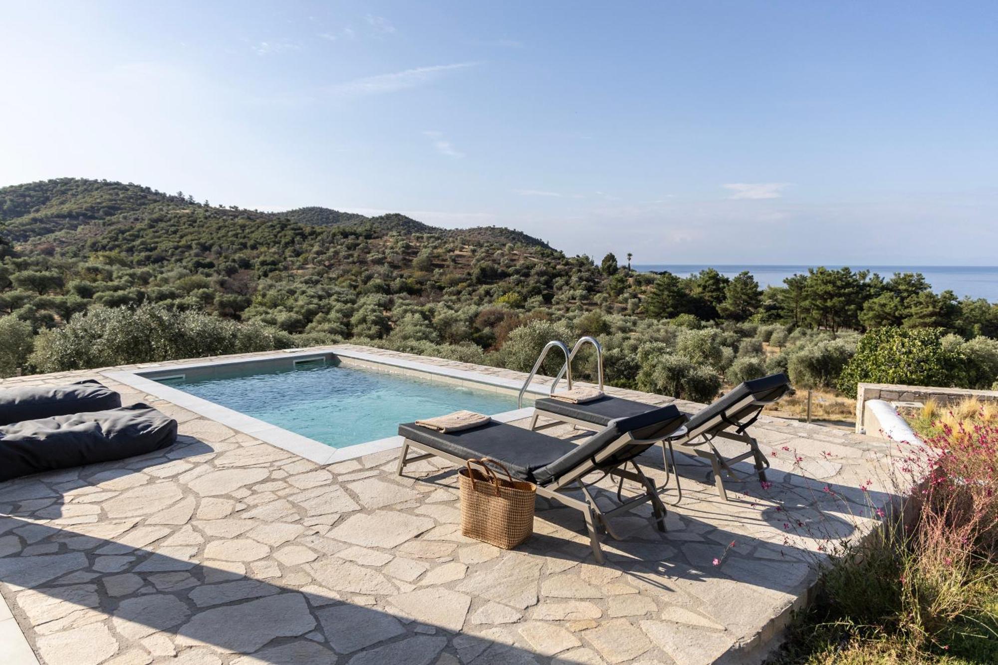 Fari Stone Villas Skála Marión Exteriér fotografie