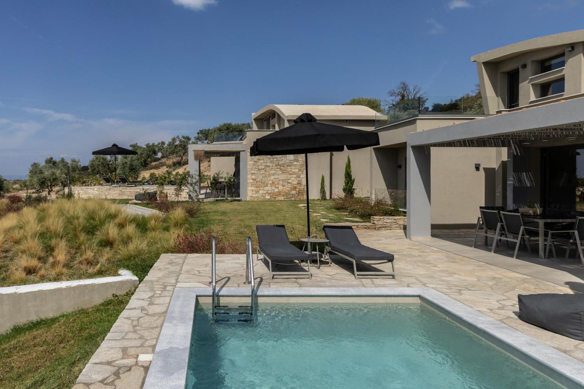 Fari Stone Villas Skála Marión Exteriér fotografie